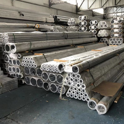 7075 T6 Large Diameter Aluminum Alloy Tubes Aluminum Round Hollow Pipe in Stock
